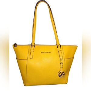Michael Kors Sunflower Yellow Tote